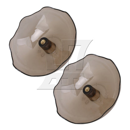 BQLZR Transparent Plastic Hood Oil Collection Cup for Kitchen 5mm Inner Dia