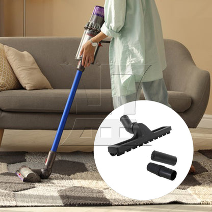 BQLZR  Vacuum Square Brush 32mm with Hose Adapter 32mm to 32mm 35mm Black