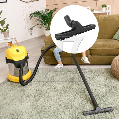 BQLZR  Vacuum Square Brush 32mm with Hose Adapter 32mm to 32mm 35mm Black