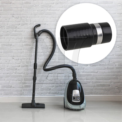 BQLZR Vacuum Square Brush 1.25 Inch ID with Hose Adapter 32mm to 39mm Black