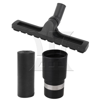 BQLZR Vacuum Square Brush 1.25 Inch ID with Hose Adapter 32mm to 39mm Black