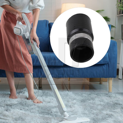 BQLZR Vacuum Square Brush 1.25 Inch ID with Hose Adapter 32mm to 39mm Black