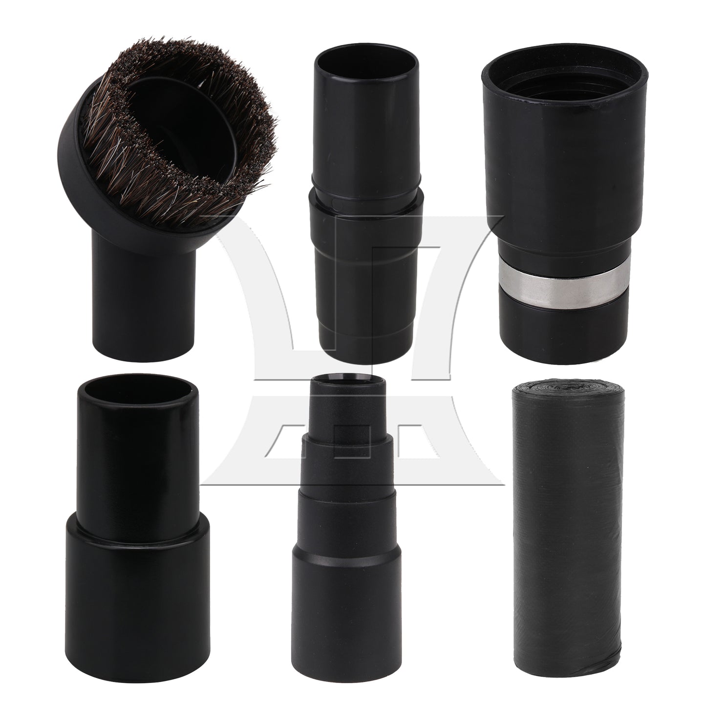 BQLZR 32mm Horse Hair Dusting Brush Tool & Vacuum Hose Adapter
