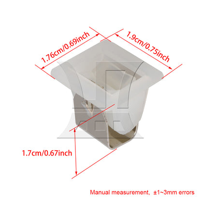 BQLZR  Dryer Door Latch Strike Kit 279570 Replacement for 14205029 236877