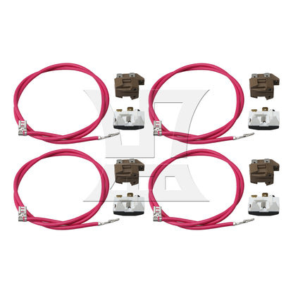 BQLZR Freezer Relay and Overload Kit Replacement for 2154760 2159596