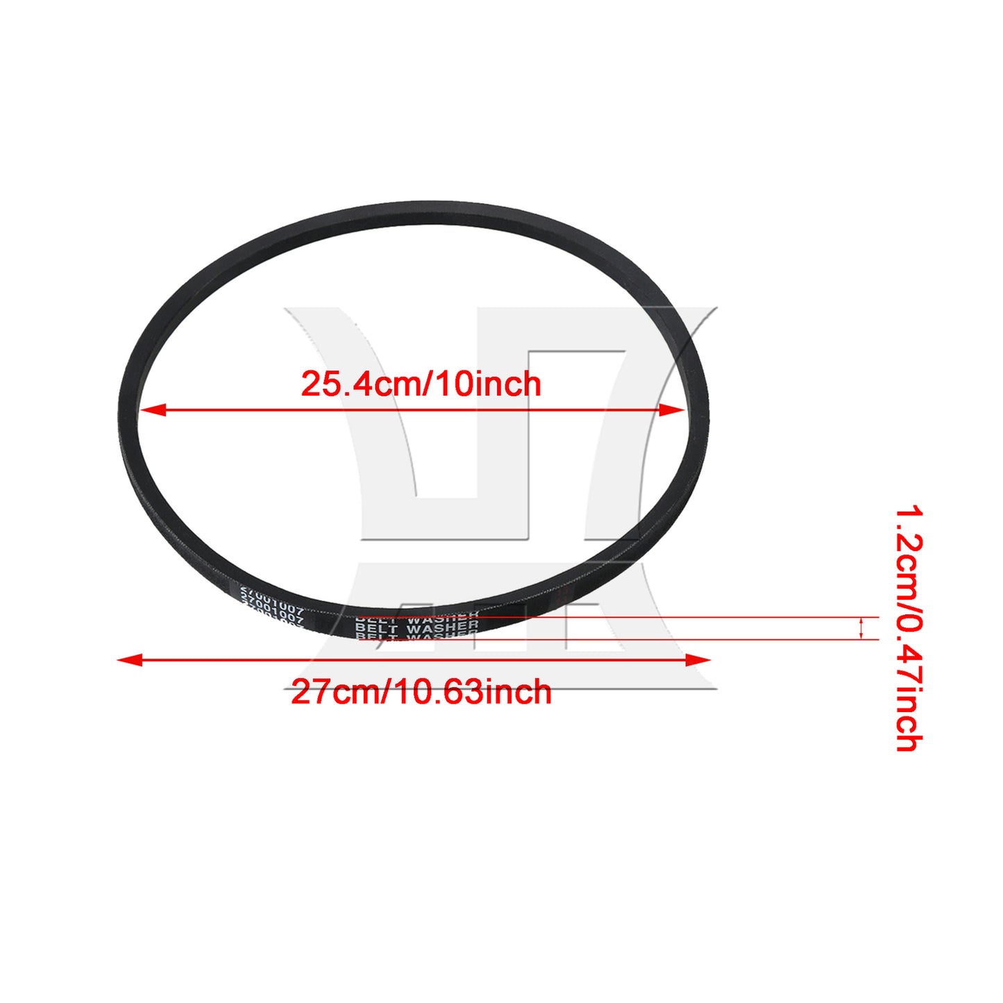 BQLZR Washing Machine Drive Belt Replacement for Amana 40053602 40053607