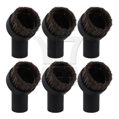BQLZR 32mm ID Round Brush Attachment w/ 35mm ID Plastic Hose Adapter for 1/2" Vacuum