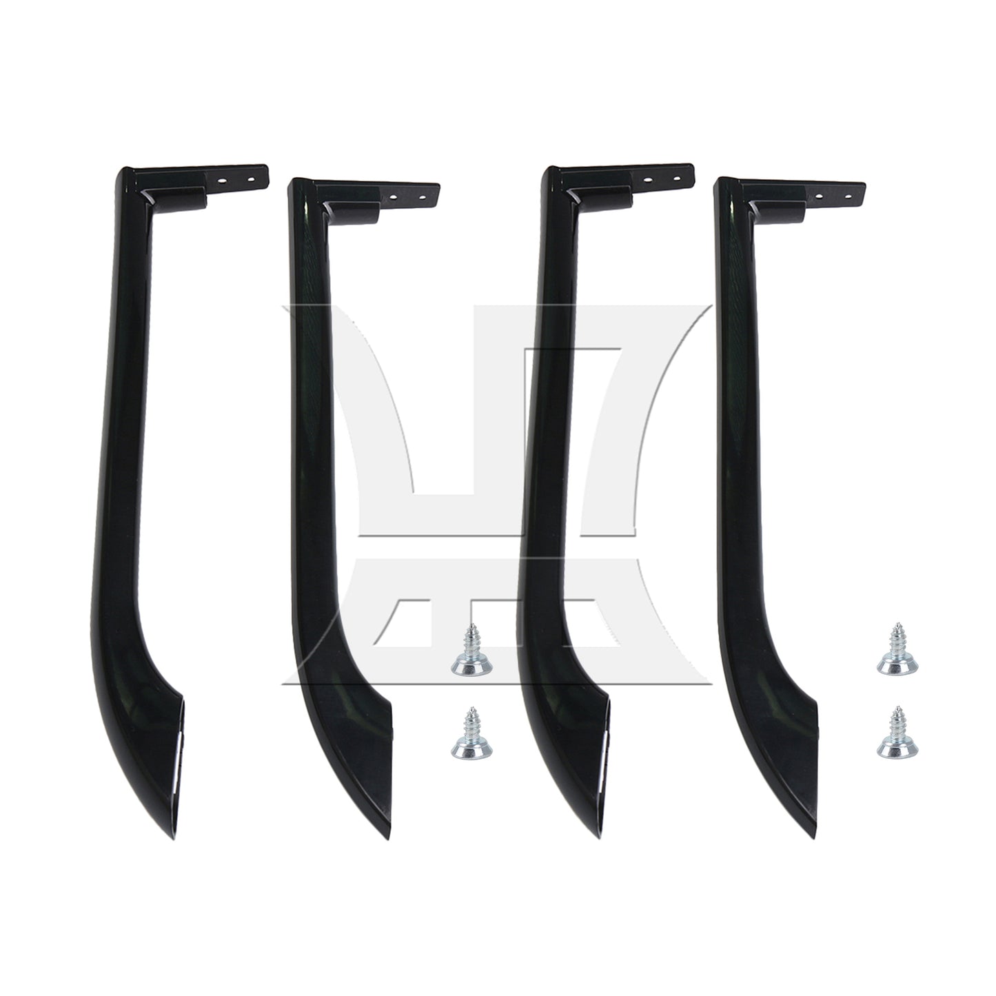 BQLZR  Black Refrigerator Door Handle 5304506471