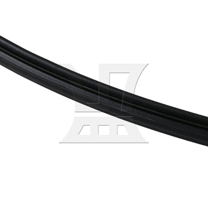 BQLZR 3pcs Rubber Dishwasher Door Seal 99002588 Black for Fast Food Restaurant Dishwashers