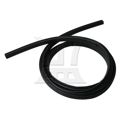 BQLZR 3pcs Rubber Dishwasher Door Seal 99002588 Black for Fast Food Restaurant Dishwashers