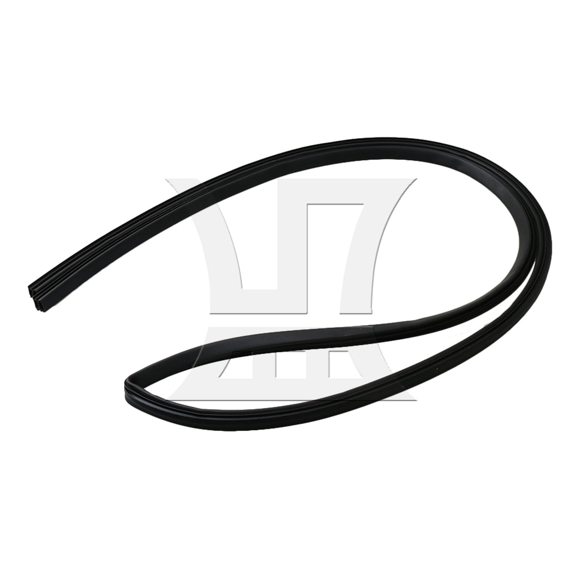 BQLZR 3pcs Rubber Dishwasher Door Seal 99002588 Black for Fast Food Restaurant Dishwashers