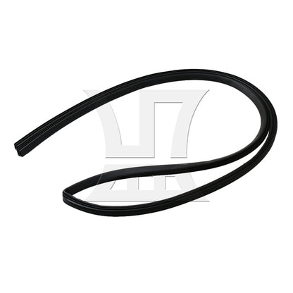 BQLZR 3pcs Rubber Dishwasher Door Seal 99002588 Black for Fast Food Restaurant Dishwashers