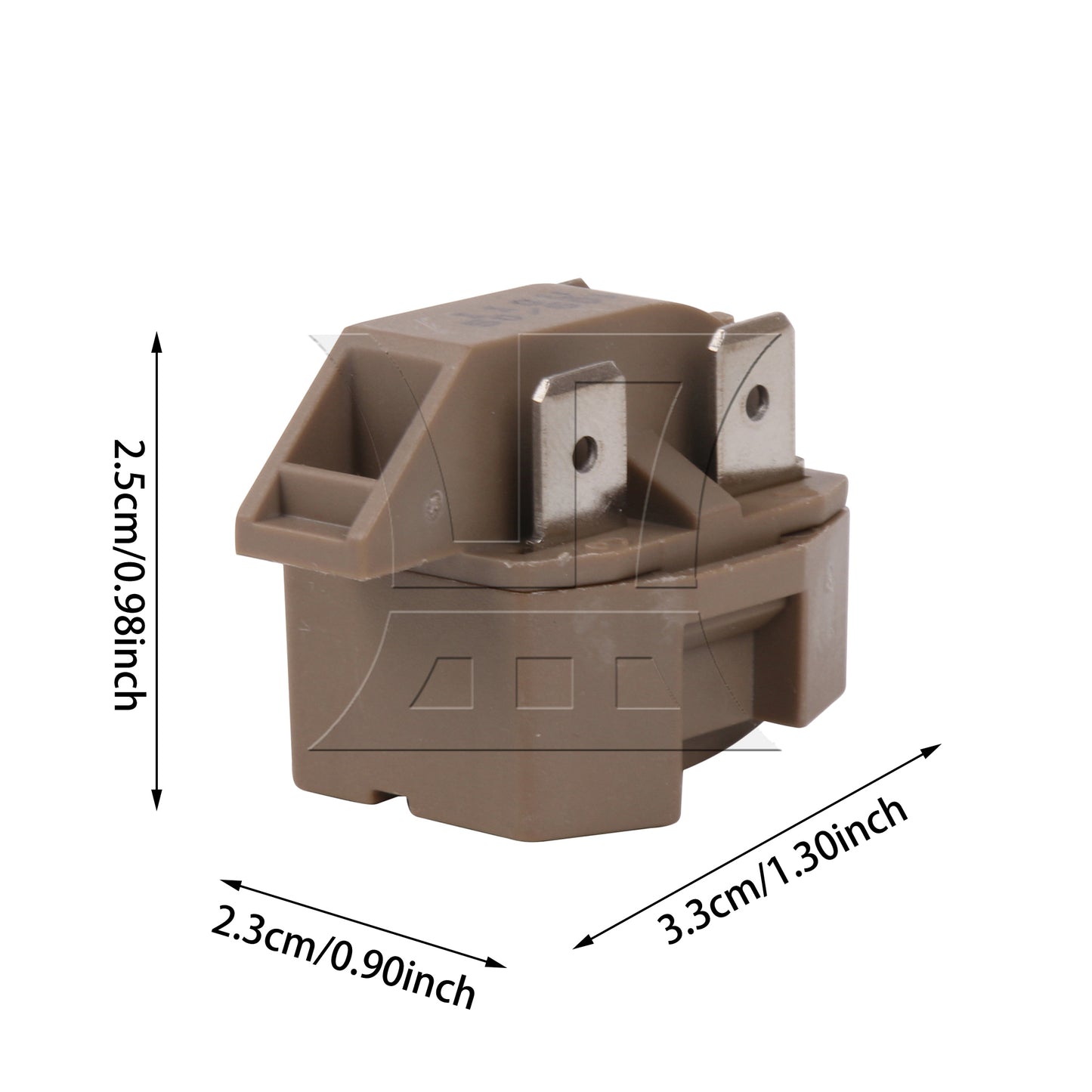 BQLZR Freezer Relay and Overload Kit Replacement for 2154760 2159596