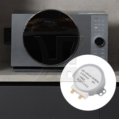 BQLZR  Microwave Oven Turntable Motors 100V-120V 50/60Hz 4W 507453 Silver
