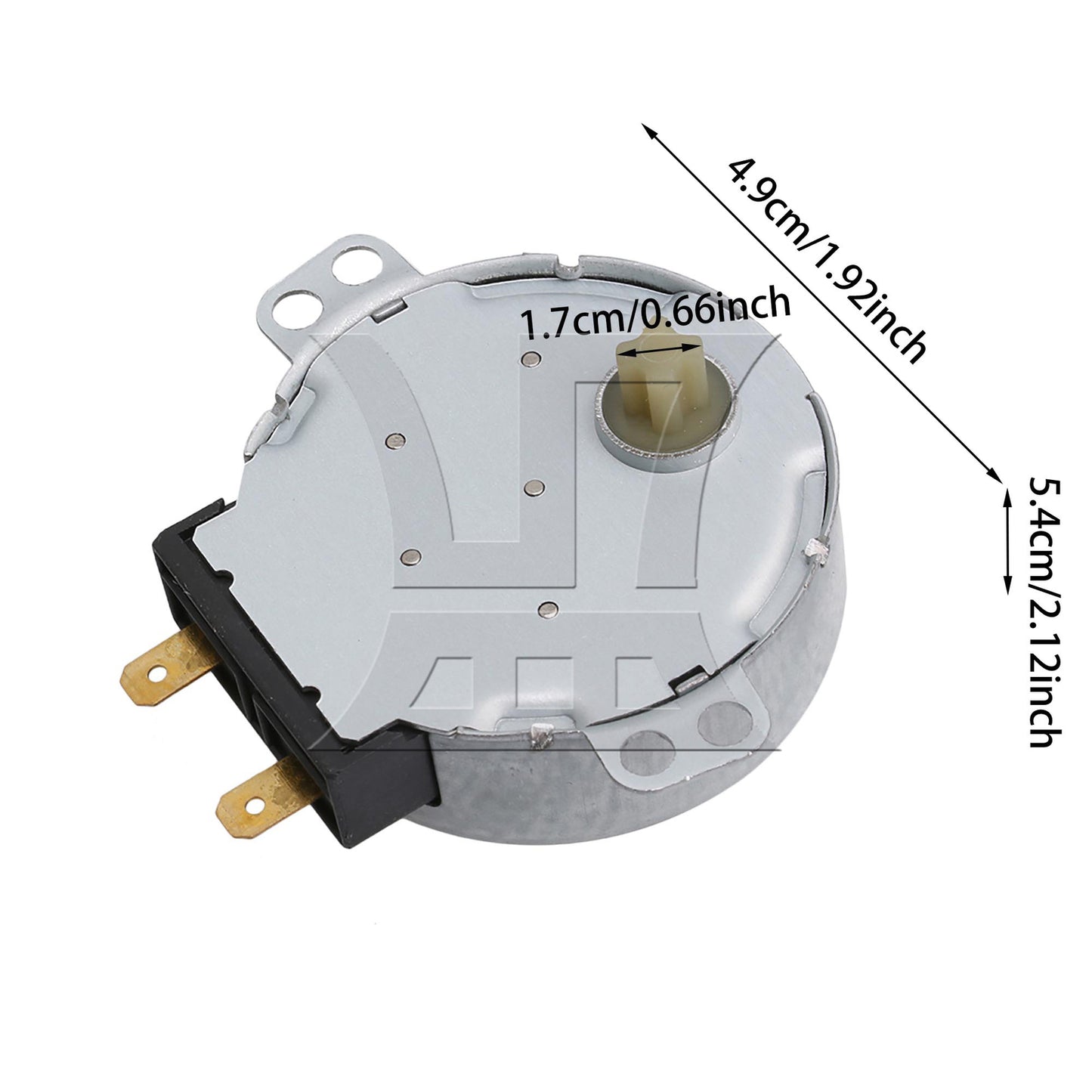 BQLZR  Microwave Oven Turntable Motors 100V-120V 50/60Hz 4W 507453 Silver