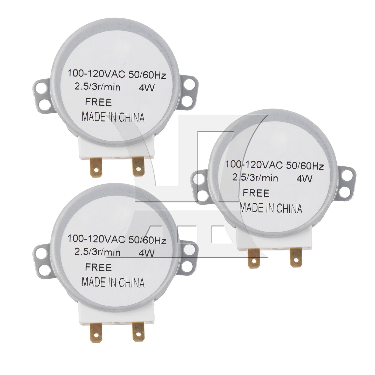 BQLZR  Microwave Oven Turntable Motors 100V-120V 50/60Hz 4W 507453 Silver