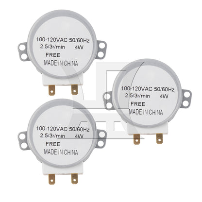 BQLZR  Microwave Oven Turntable Motors 100V-120V 50/60Hz 4W 507453 Silver