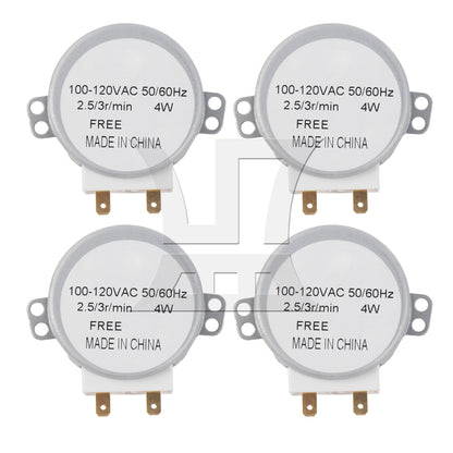 BQLZR  Microwave Oven Turntable Motors 100V-120V 50/60Hz 4W 507453 Silver