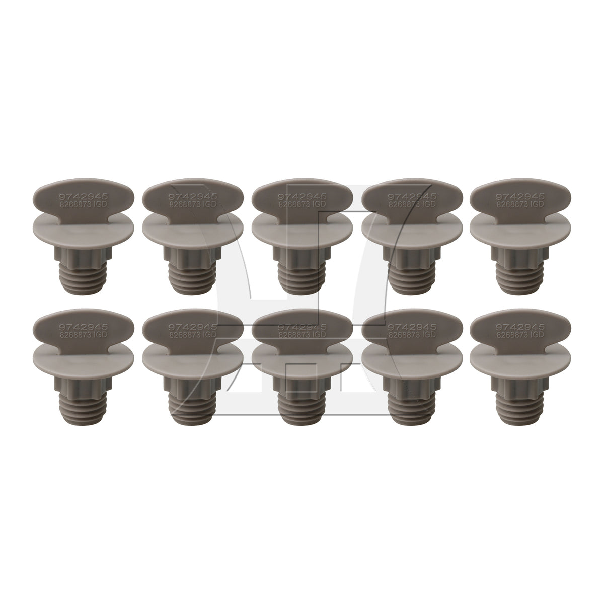 BQLZR 10PCS Dishwasher Spray Nozzle Mounting Nut 9742945