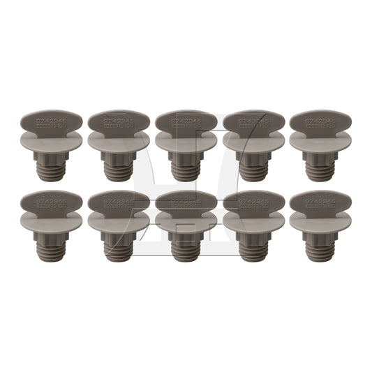 BQLZR 10PCS Dishwasher Spray Nozzle Mounting Nut 9742945