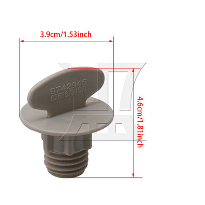 BQLZR 10PCS Dishwasher Spray Nozzle Mounting Nut 9742945