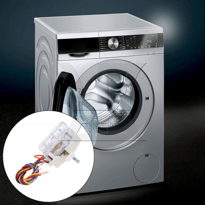 BQLZR  5 Wires Square Clothes Washer Control Timer Part Distance Holes 7.2cm