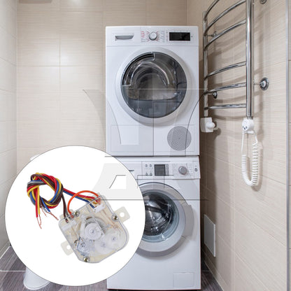 BQLZR  5 Wires Square Clothes Washer Control Timer Part Distance Holes 7.2cm