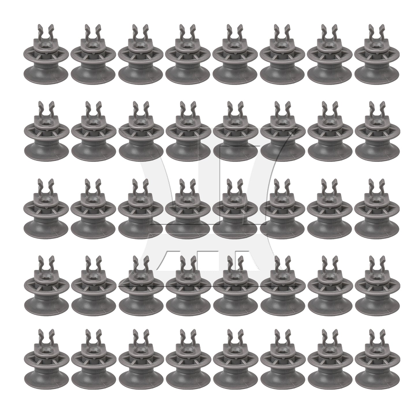 BQLZR Gray Dishwasher Upper Dishrack Wheel Replacement Part 4581DD3002A