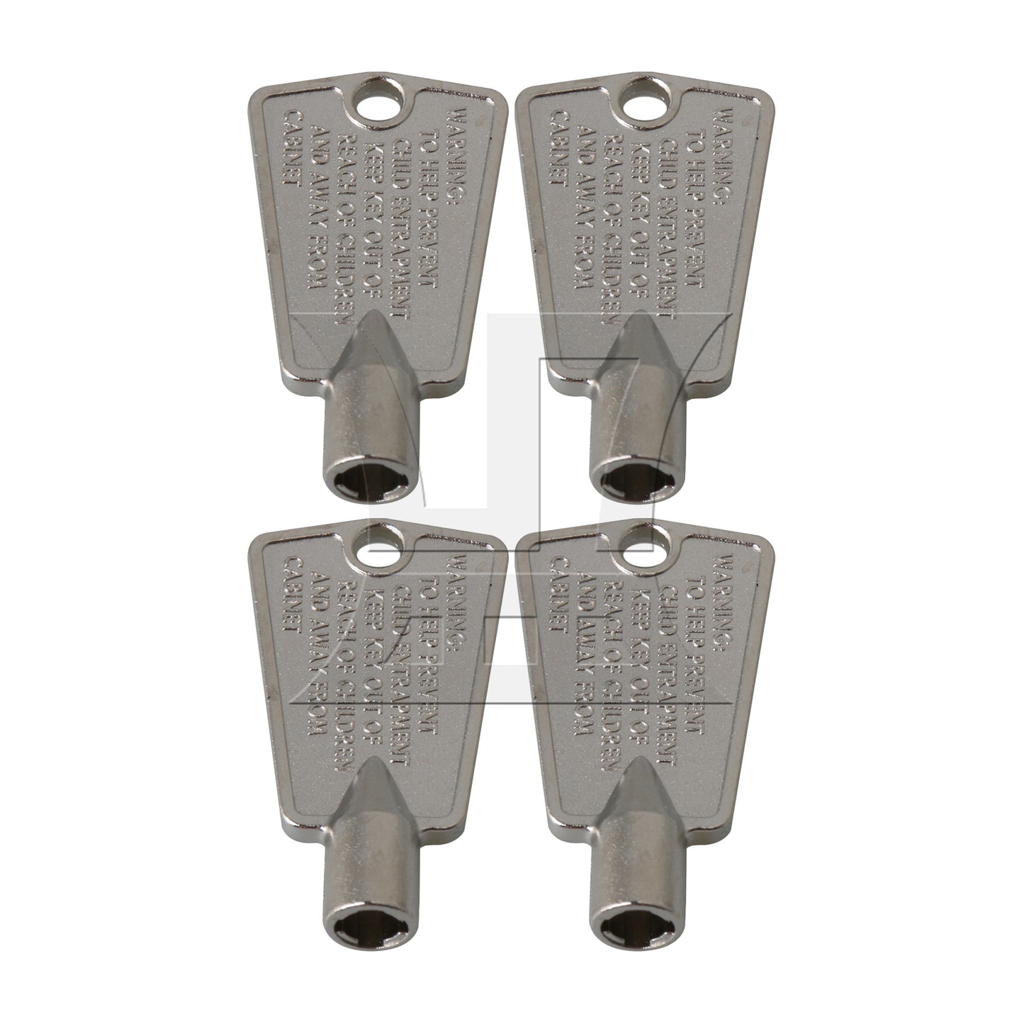 BQLZR Silver Metal Refrigerator Freezer Door Key 216702900 Appliances Parts