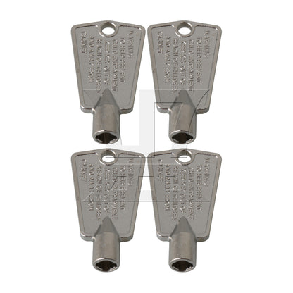 BQLZR Silver Metal Refrigerator Freezer Door Key 216702900 Appliances Parts