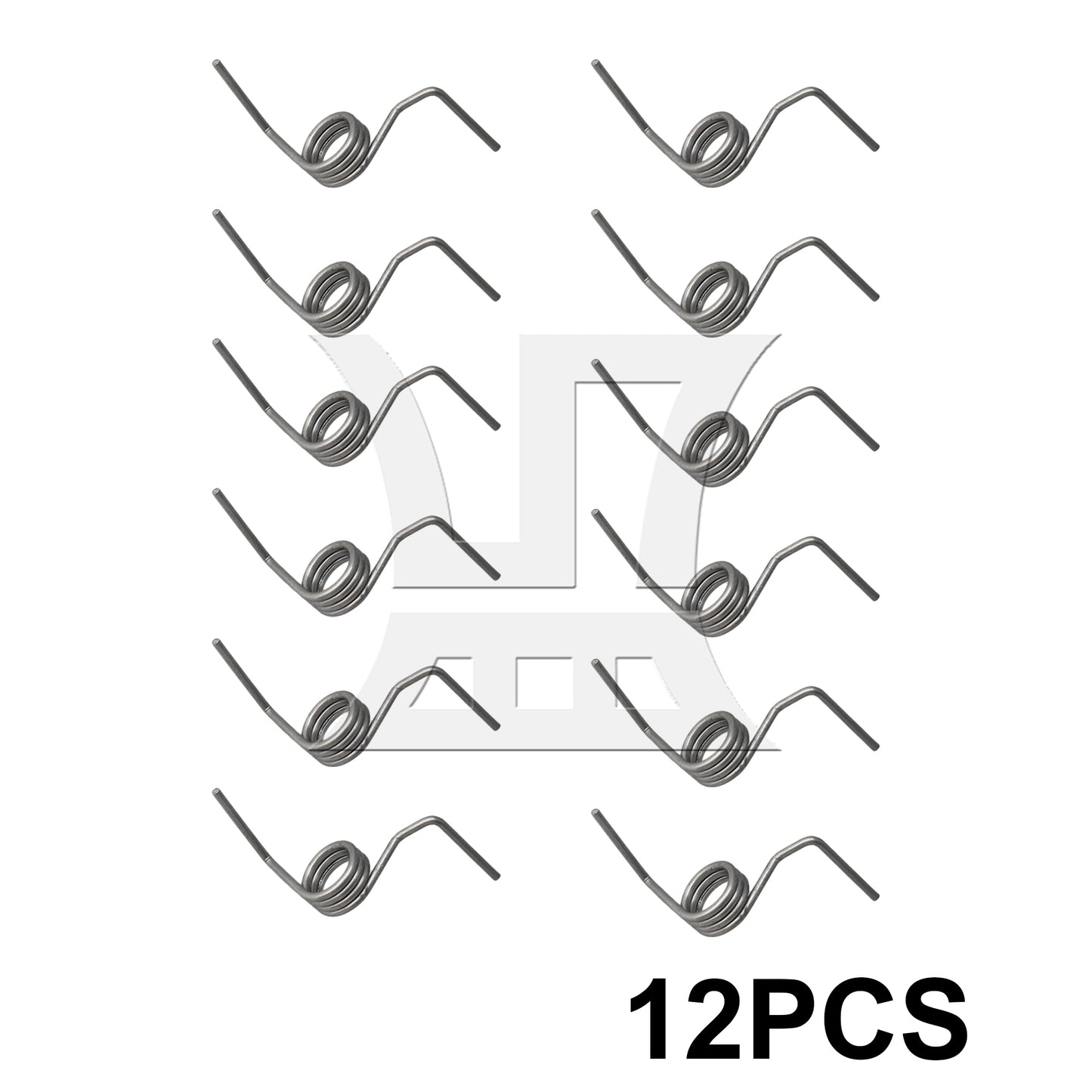 BQLZR Silver DA81-01345B Steel Clockwise Wound Replacement Spring for Fridge