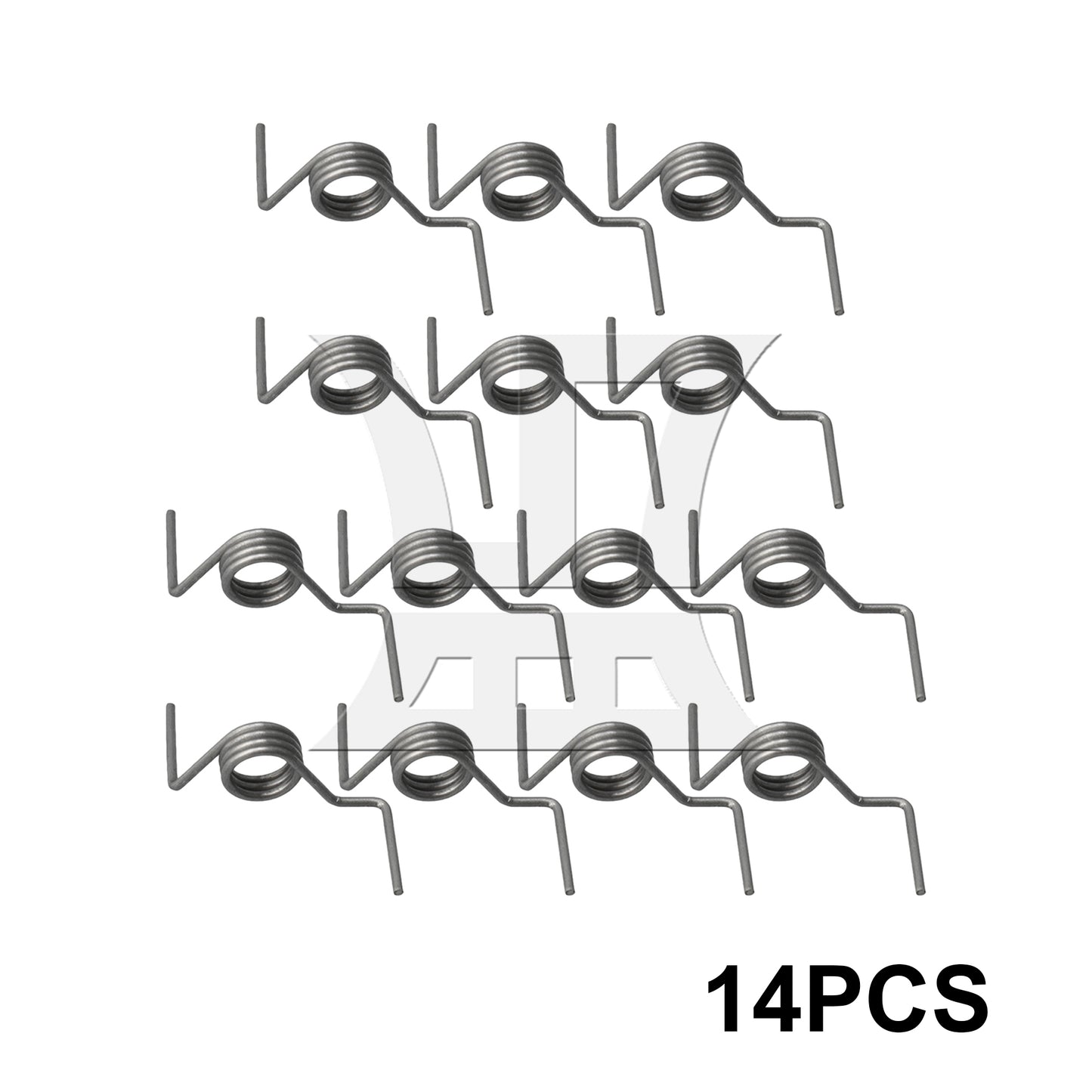 BQLZR Silver DA81-01345B Steel Clockwise Wound Replacement Spring for Fridge