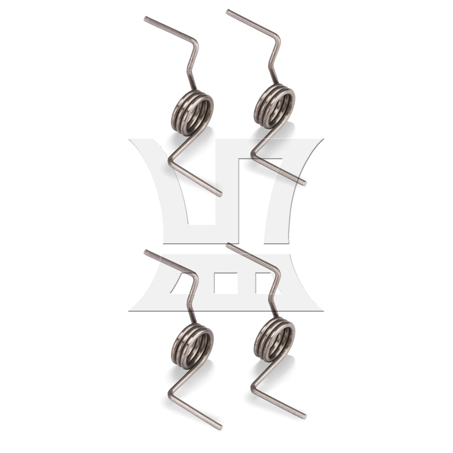 BQLZR Silver DA81-01345B Steel Clockwise Wound Replacement Spring for Fridge