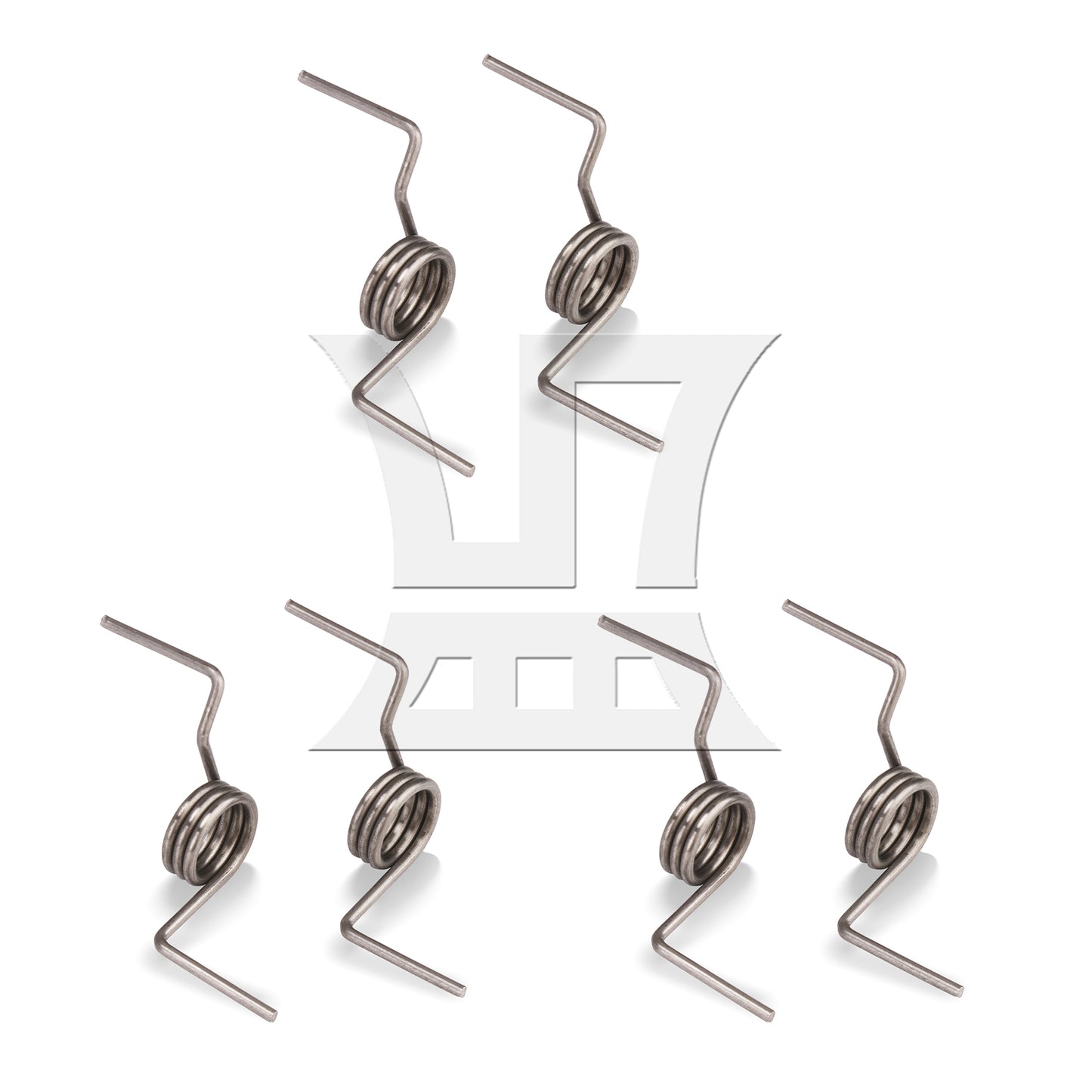 BQLZR Silver DA81-01345B Steel Clockwise Wound Replacement Spring for Fridge