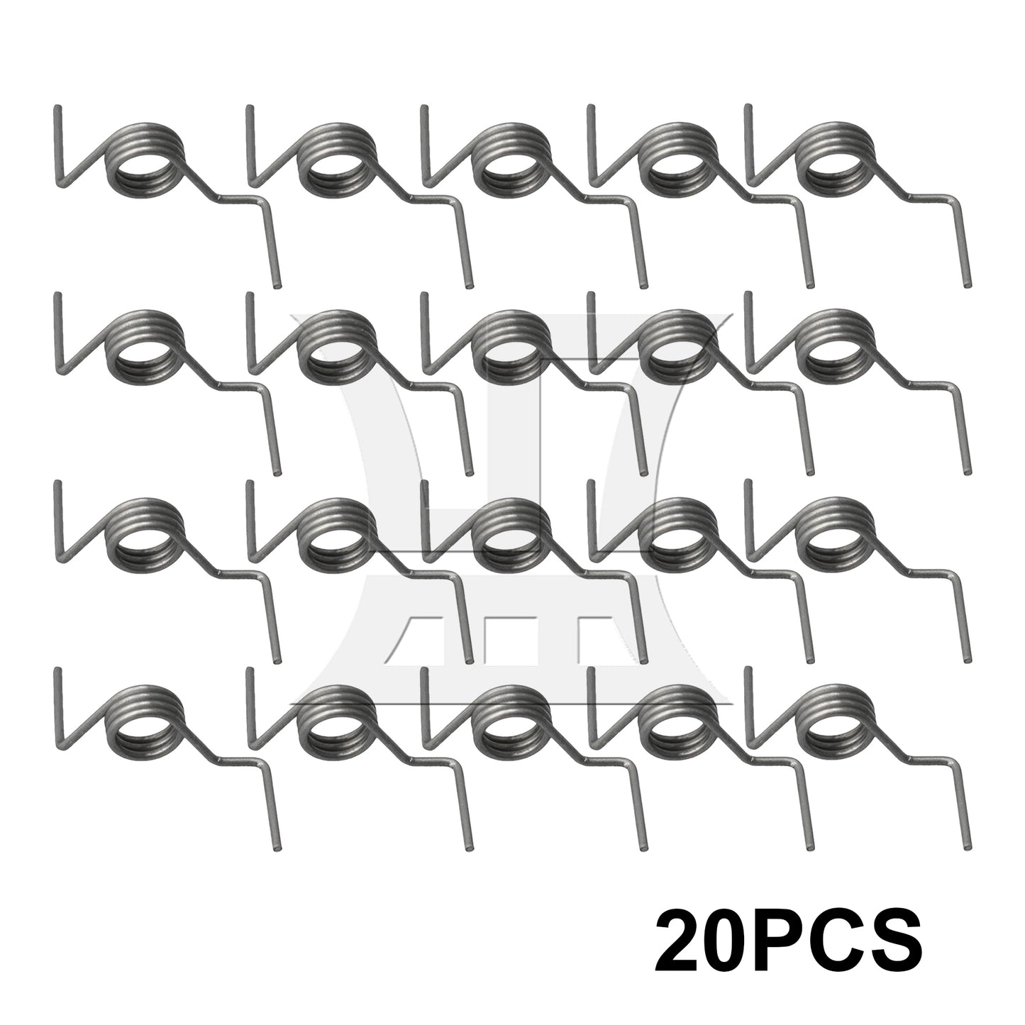 BQLZR Silver DA81-01345B Steel Clockwise Wound Replacement Spring for Fridge