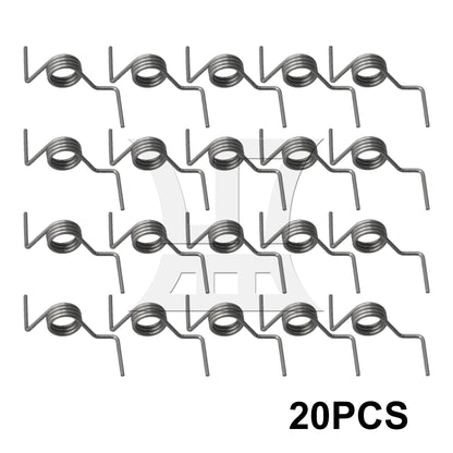 BQLZR Silver DA81-01345B Steel Clockwise Wound Replacement Spring for Fridge