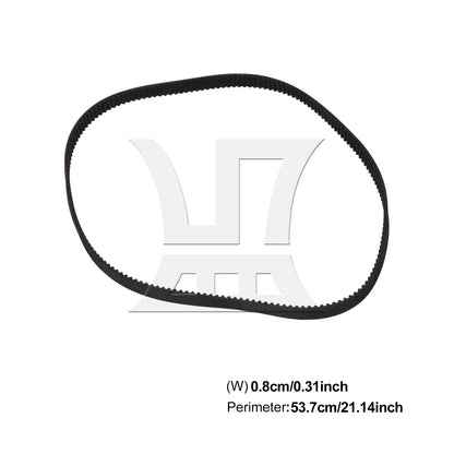 BQLZR 2 Pieces Model 5891 Bread Machine Heavy Duty Drive Rubber Belt 5891 Black 8mm