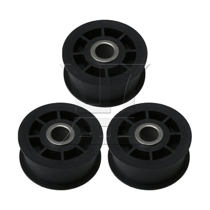 BQLZR 2Pieces Washer Drive Belt w/ 38225 Idler Pulley Wheel Replacement for Amana