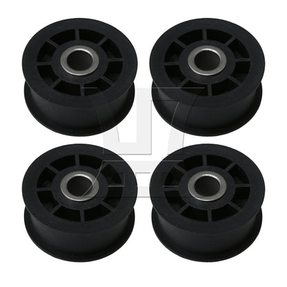 BQLZR 2Pieces Washer Drive Belt w/ 38225 Idler Pulley Wheel Replacement for Amana