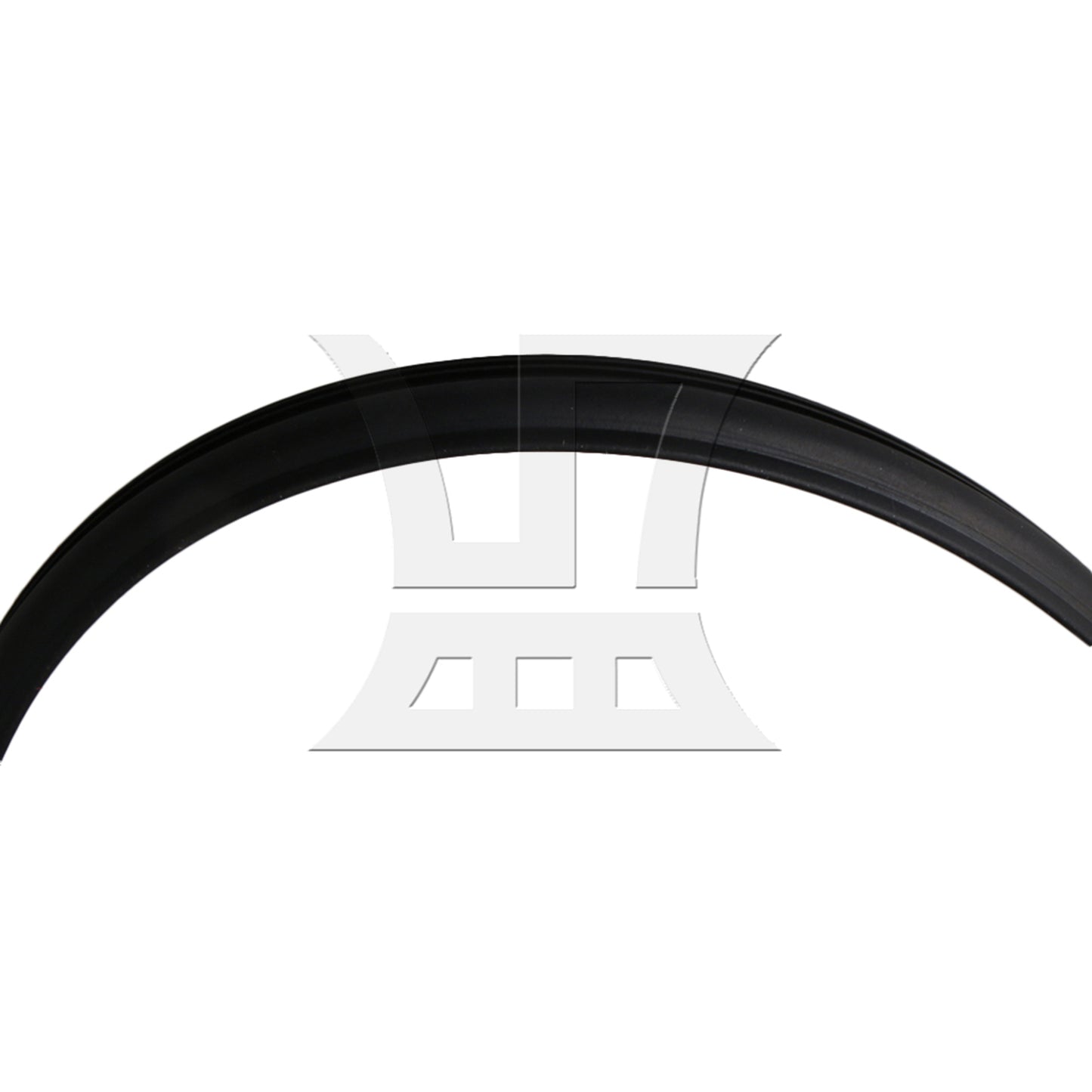 BQLZR 2 Pieces Black Plastic Dishwasher Door Seal Replacement for W10284090 2409202