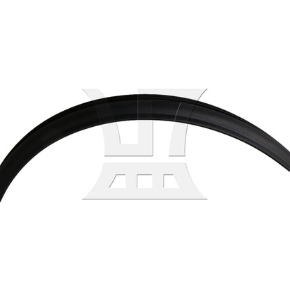 BQLZR 2 Pieces Black Plastic Dishwasher Door Seal Replacement for W10284090 2409202