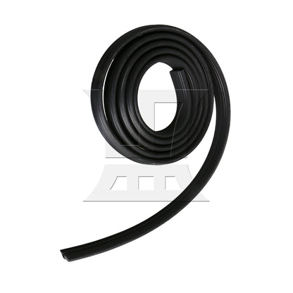 BQLZR 2 Pieces Black Plastic Dishwasher Door Seal Replacement for W10284090 2409202