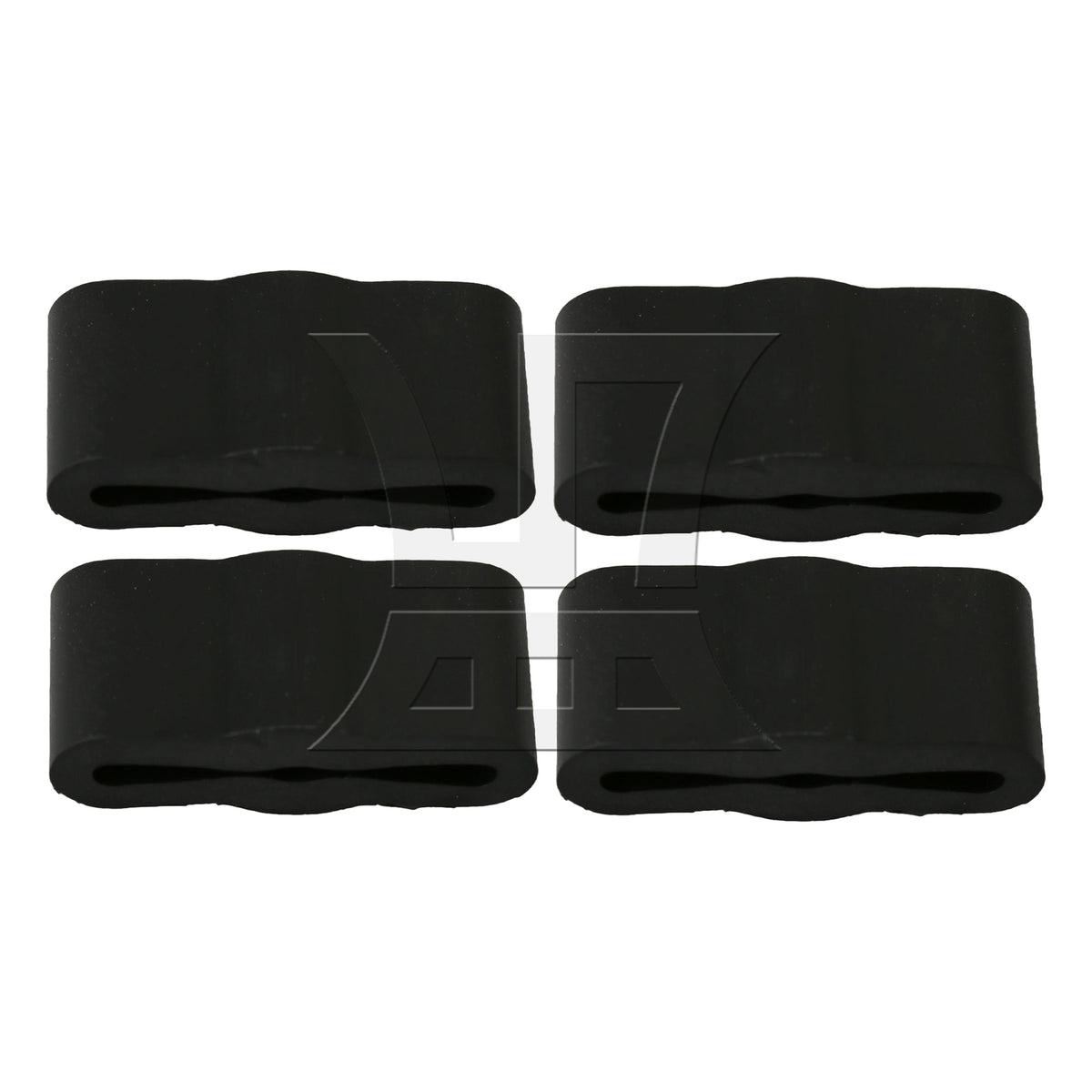 BQLZR Black Plastic Domestic Dishwasher Friction Pad 826896 941116 EA731965