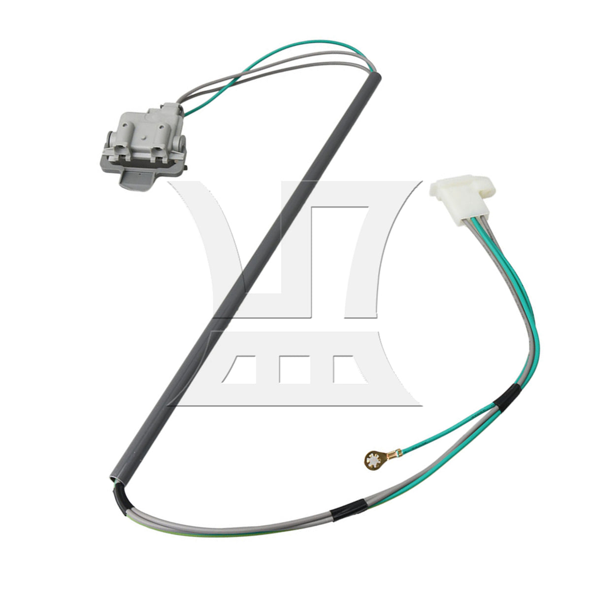 BQLZR 2 Pieces Plastic Washing Machine Door Lid Switch Replacement for WP3355548VP
