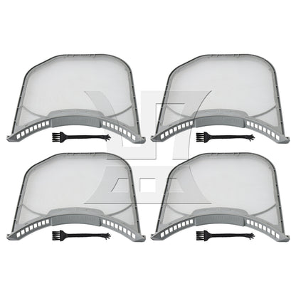 BQLZR Gray Lint Trap Screen Filter ADQ56656401 Replace MEA49050001 MCK66787901
