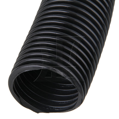BQLZR 2pcs Plastic Threaded Vacuum Hose Interface Inner Diameter 5cm 00155 Black for Shop Vacuum Cleaners