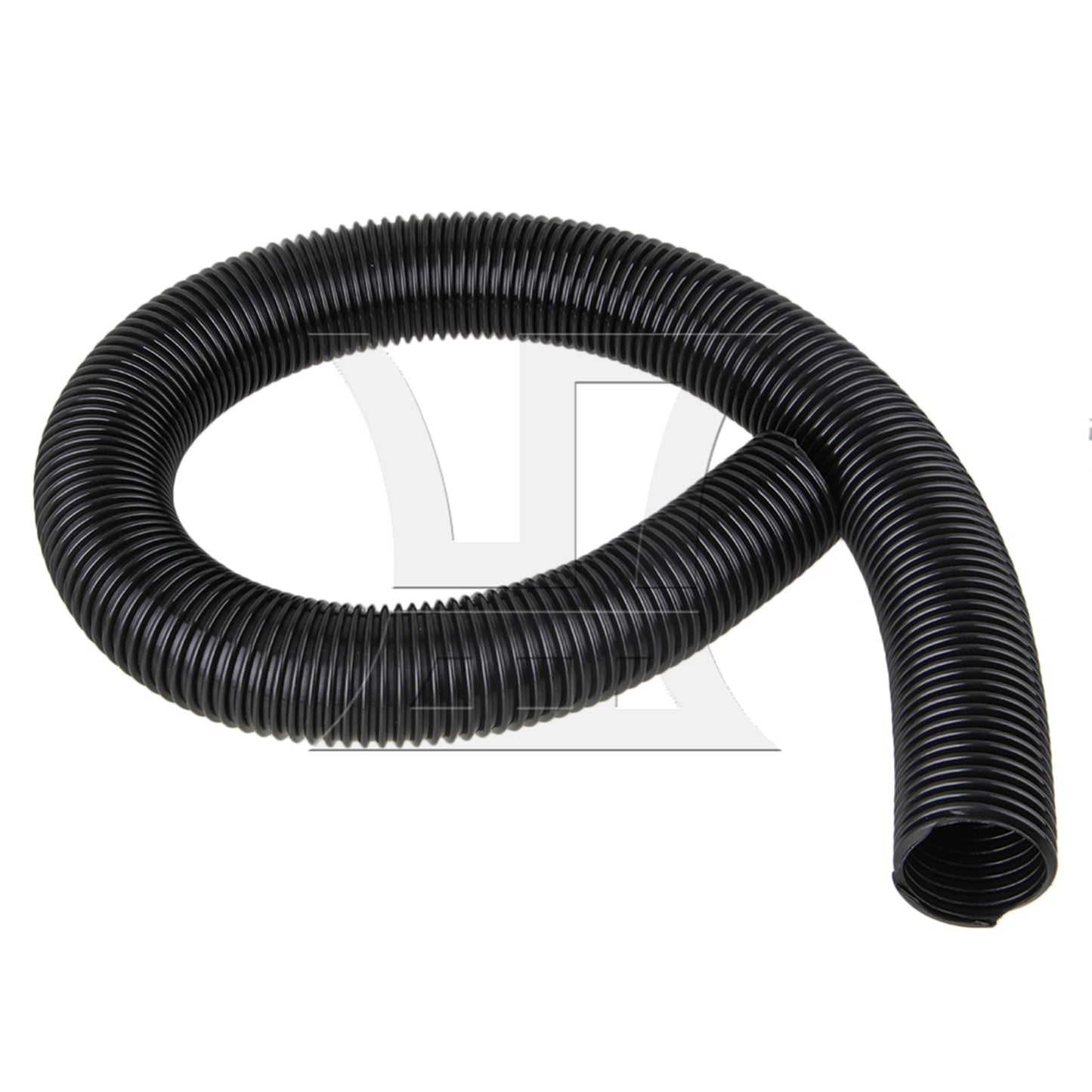 BQLZR 2pcs Plastic Threaded Vacuum Hose Interface Inner Diameter 5cm 00155 Black for Shop Vacuum Cleaners