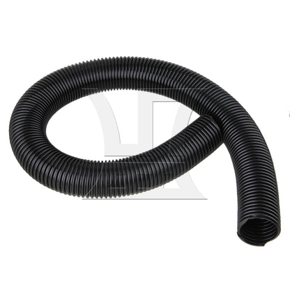 BQLZR 2pcs Plastic Threaded Vacuum Hose Interface Inner Diameter 5cm 00155 Black for Shop Vacuum Cleaners
