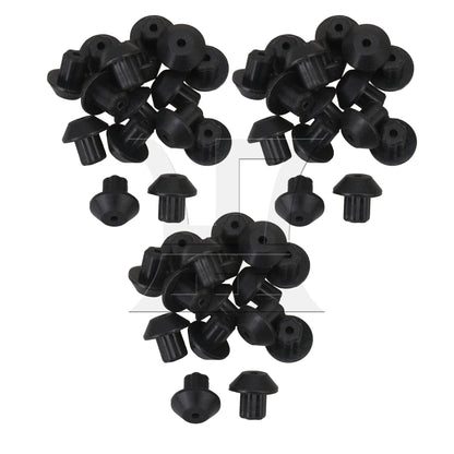 BQLZR  Gas Stoves Rubber Feet Replace Part Number WB02K0101 247410 Black