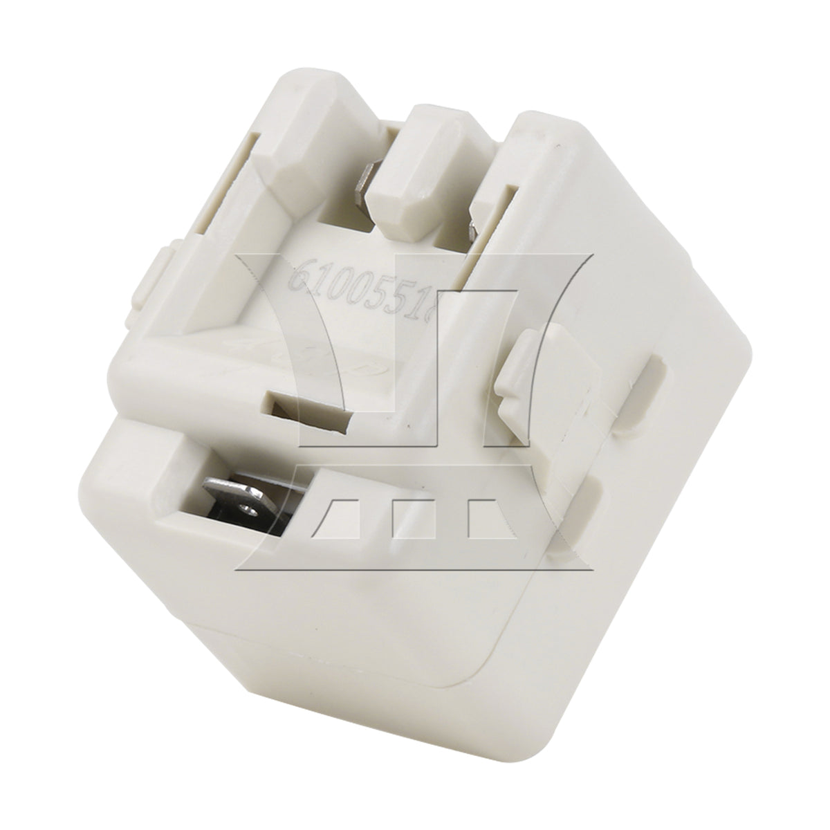 BQLZR 2pcs Refrigerator Overload Relay 61005518 Refrigerator Replacement Parts